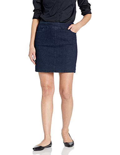SLIM-SATION Damen-Skort mit breitem Band - Blau - 40 von SLIM-SATION