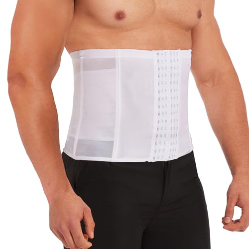 SLIMBELLE Herren Bauchweggürtel Fitnessgürtel Body Shaper Schwitzgürtel Taillenmieder Verstellbarer Gürtel Tummy Control Belt von SLIMBELLE