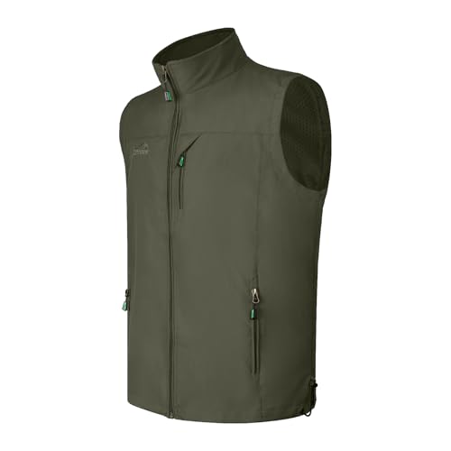 SLIMBELLE Herren Outdoor Weste Jacke Ultraleicht Outdoor Ärmellose Gilets Tops Herren Atmungsaktiv Anglerweste Sommer Schnelltrocknend mit Taschen Reißverschluss SLIMBELLE Herren Outdoor Weste Jacke Ultraleicht Outdoor Ärmellose Gilets Tops Herren Atmungsaktiv Anglerweste Sommer Schnelltrocknend mit Taschen Reißverschluss von SLIMBELLE