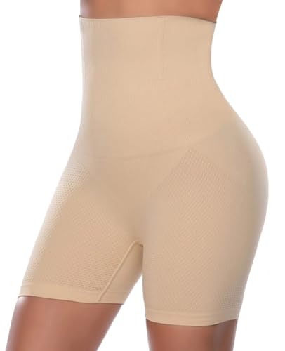 SLIMBELLE Miederpant Bauchweg Damen Shapewear Nahtlos Miederslip Hohe Taille Miederhose Body Shaper Figurformende Unterwäsche von SLIMBELLE