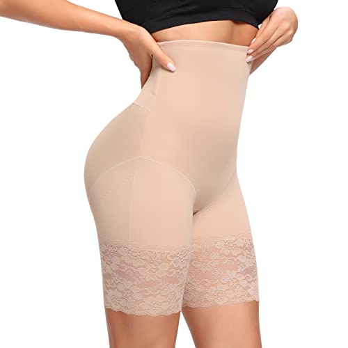 SLIMBELLE Shapewear Body Hohe Taille Leicht Figurformend Miederhose Atmungsaktive Bauchweg Unterhose Damen Shaper Figurenformend Miederpants von SLIMBELLE