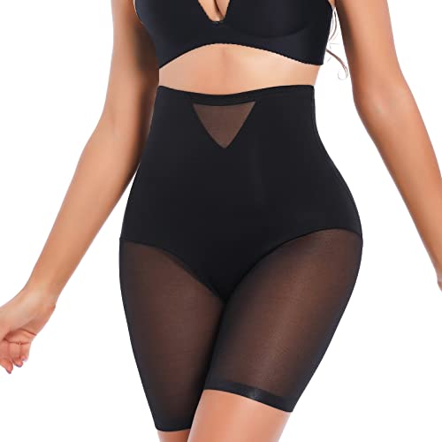 SLIMBELLE Shapewear Damen Bauchweg Miederpant Bequem Hohe Taille Miederhose Bodysuit High Waist Shorts Elastisch Bauchweg Hose Body Shaper Damen von SLIMBELLE