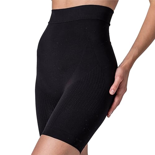 SLIMCELL Anti Cellulite Kurze Leggings Damen Draining - Shape Leggings Damen, Mikrofaser Shapewear Bauchweg, Kompressionsstrumpfhose, Kompressionsleggins - Made in Italy von SLIMCELL Gambetti