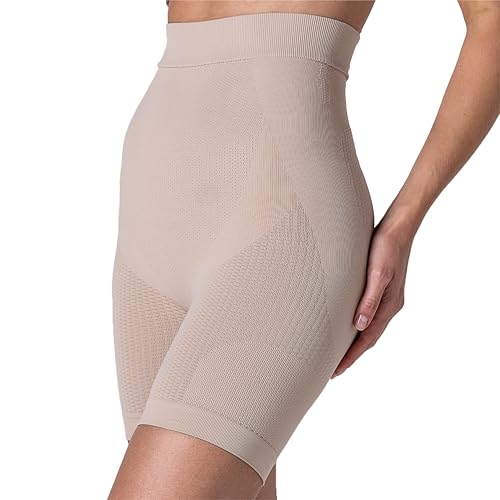 SLIMCELL Anti Cellulite Kurze Leggings Damen Draining - Shape Leggings Damen, Mikrofaser Shapewear Bauchweg, Kompressionsstrumpfhose, Kompressionsleggins - Made in Italy von SLIMCELL Gambetti