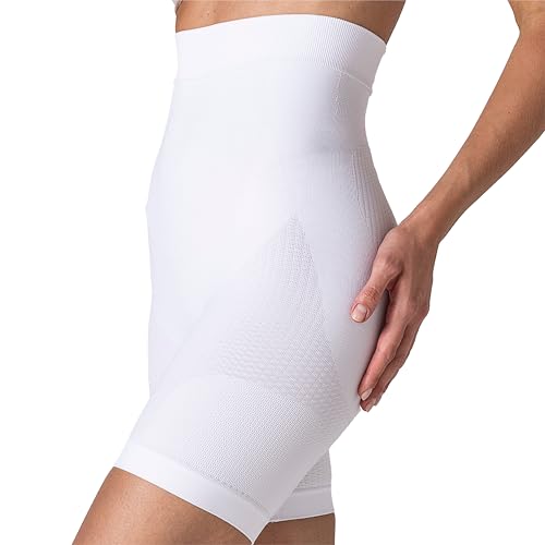SLIMCELL Anti Cellulite Kurze Leggings Damen Draining - Shape Leggings Damen, Mikrofaser Shapewear Bauchweg, Kompressionsstrumpfhose, Kompressionsleggins - Made in Italy von SLIMCELL Gambetti