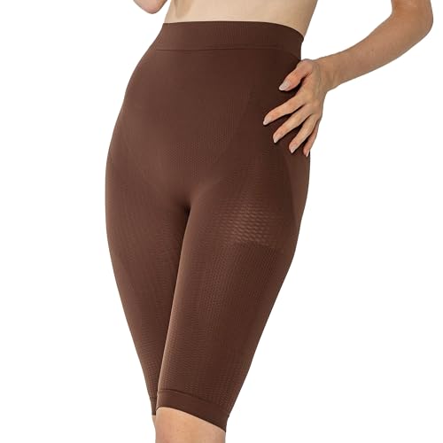 SLIMCELL Anti Cellulite Leggings Damen Draining Kurze Radlerhose - Shape Leggings Damen, Mikrofaser Shapewear Bauchweg, Kompressionsstrumpfhose, Kompressionsleggins - Made in Italy von SLIMCELL Gambetti
