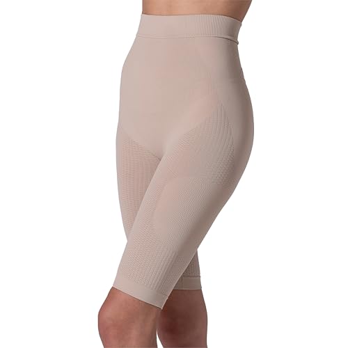 SLIMCELL Anti Cellulite Leggings Damen Draining Kurze Radlerhose - Shape Leggings Damen, Mikrofaser Shapewear Bauchweg, Kompressionsstrumpfhose, Kompressionsleggins - Made in Italy von SLIMCELL Gambetti