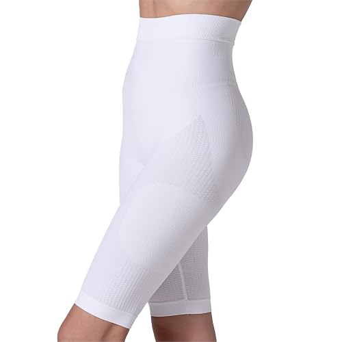 SLIMCELL Anti Cellulite Leggings Damen Draining Kurze Radlerhose - Shape Leggings Damen, Mikrofaser Shapewear Bauchweg, Kompressionsstrumpfhose, Kompressionsleggins - Made in Italy von SLIMCELL Gambetti
