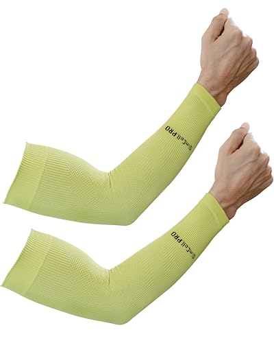 SLIMCELL PRO Armstulpen Damen Herren UV Protection Sleeves - Volleyball Armschoner, Arm Sleeve Gaming, Armsleeve Padel, Armstulpen Herren, Armlinge Tennis, Arm Stulpen Kompression - Made in Italy von SLIMCELL Gambetti