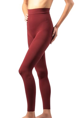 SlimCell Anti Cellulite Leggings Damen – High Waist Shapewear, Kompressionsleggings Damen Lipödem, Body Shaper Sporthose, Formende Unterwäsche – Made in Italy von SLIMCELL Gambetti