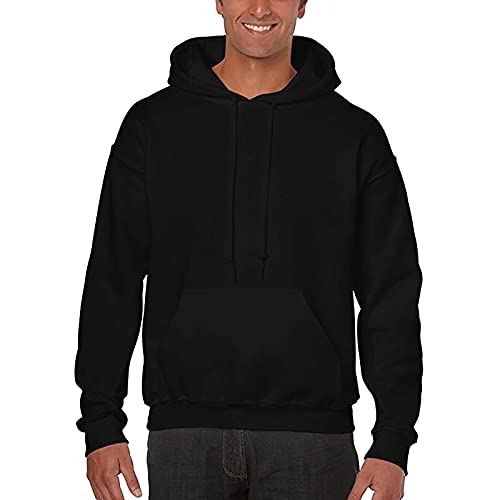 Herren Hoodie Sweatjacke Kapuzenpullover Sweatshirt Kapuzenjacke Kapuzenpulli mit Reißverschluss Langarm Einfarbig Sport Style Fitness Training Basic von SLJXY