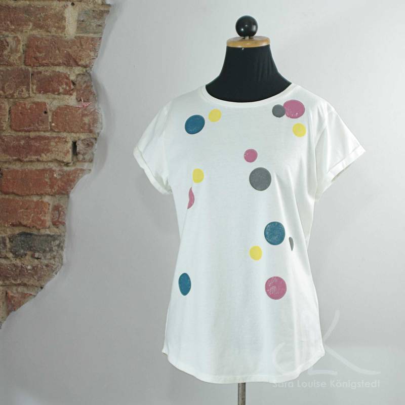 T-Shirt | Biobaumwolle Punkte von SLKManufaktur