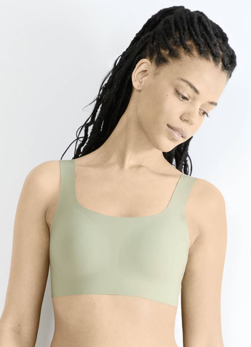 Herrlich bequemes Sloggi ZERO Feel 2.0-Bustier, Größe XL (passend für Gr. 85 (Cup C) + Gr. 90 (Cup A, B), Jade von SLOGGI ZERO FEEL