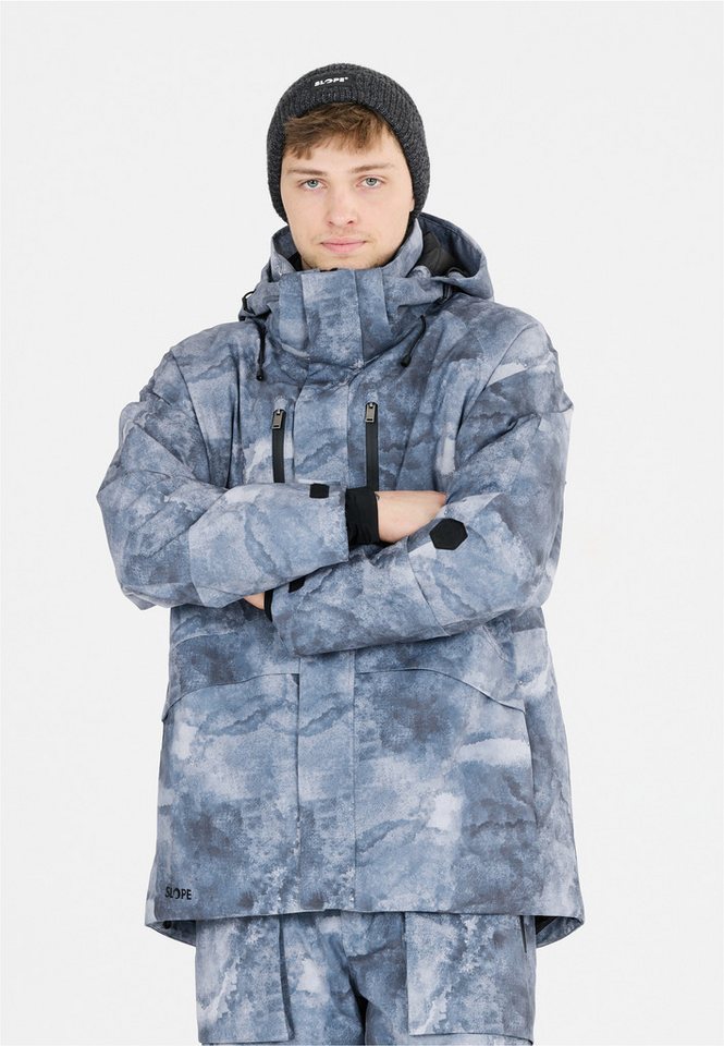 SLOPE Skijacke Kenai (1-St) Mit coolem Print und wetterfesten Eigenschaften von SLOPE