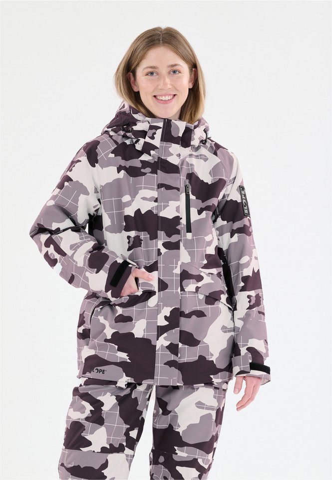 SLOPE Skijacke Kenai mit All-Over-Print und Top Ausstattung von SLOPE