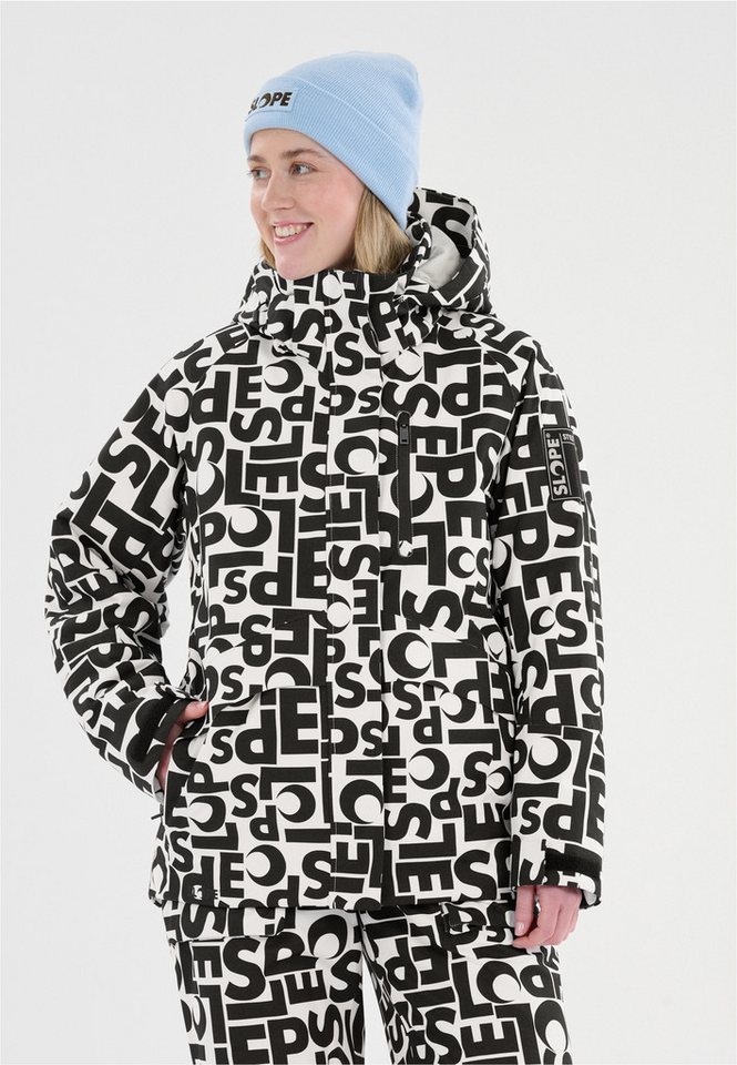 SLOPE Skijacke Kenai mit All-Over-Print und Top Ausstattung von SLOPE