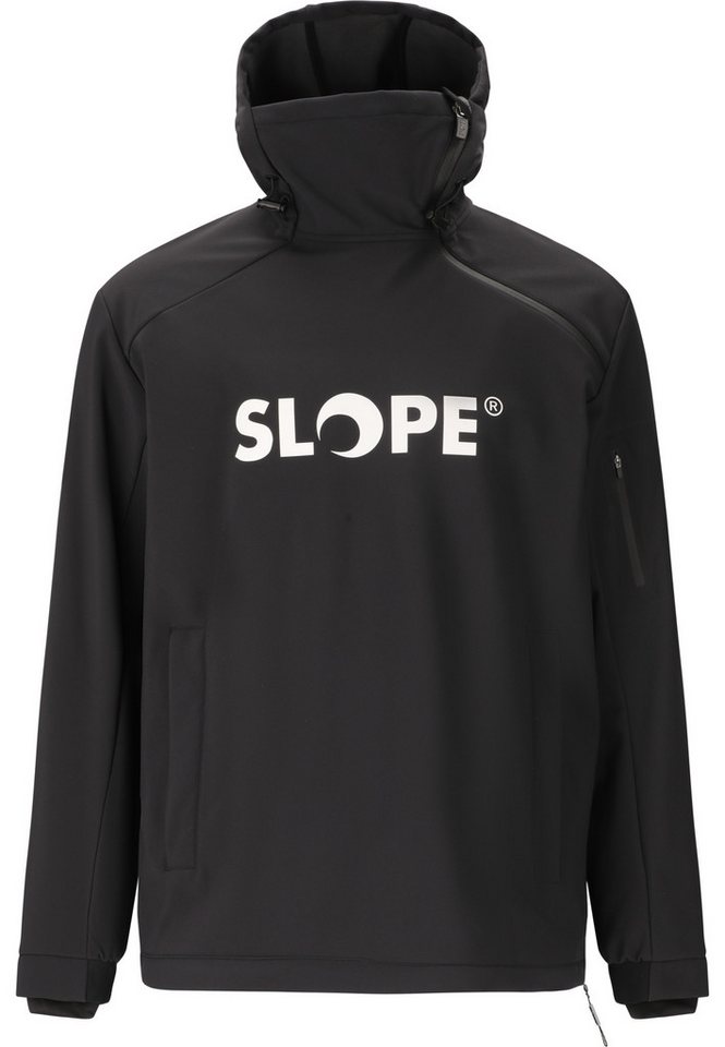 SLOPE Softshelljacke Fletcher M Softshell Hoodie W-PRO 8000 BLACK von SLOPE