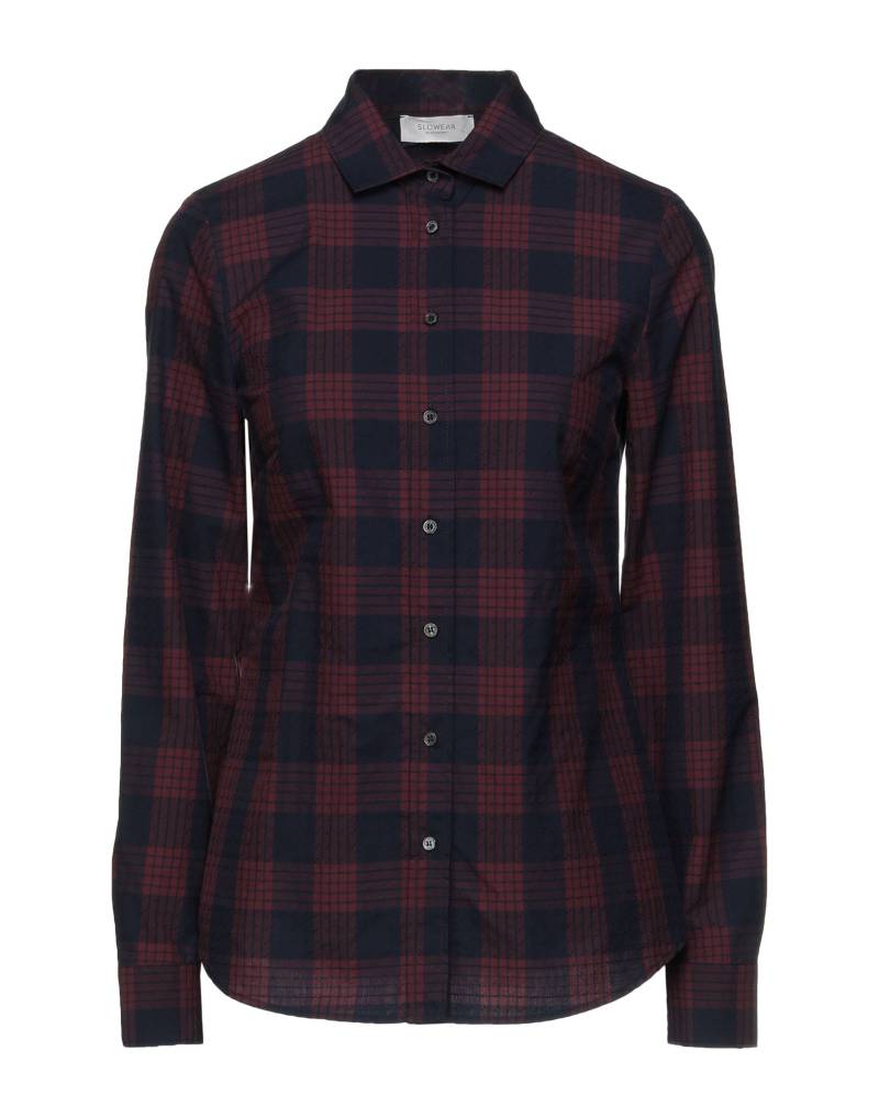 GLANSHIRT Hemd Damen Nachtblau von GLANSHIRT