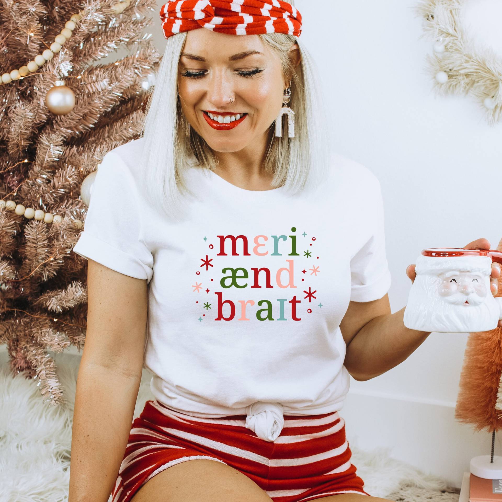 Fröhliche Und Helle Ipa-| Logopädie Shirt | Weihnachtsrede Logopäde Logo-Pathologen-T-| Sprachshirt Urlaubsshirt Fröhliche Und Helle Ipa-| Logopädie Shirt | Weihnachtsrede Logopäde Logo-Pathologen-T-| Sprachshirt Urlaubsshirt von SLPLikeMe