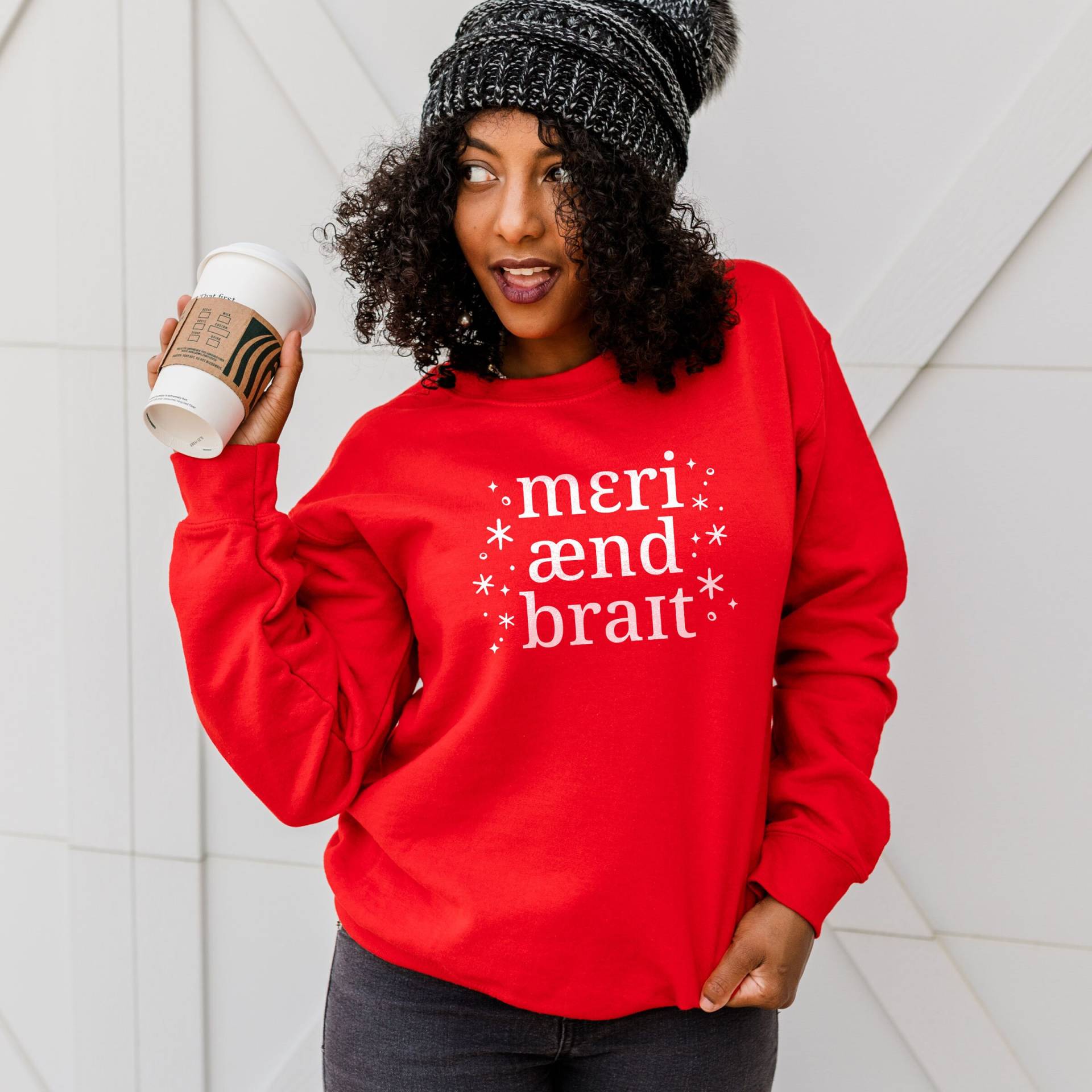 Merry & Bright | Logopädie Shirt Weihnachtsrede Logopäde Logopädologe Sweatshirt Sprechpullover Urlaubsshirt Merry & Bright | Logopädie Shirt Weihnachtsrede Logopäde Logopädologe Sweatshirt Sprechpullover Urlaubsshirt von SLPLikeMe