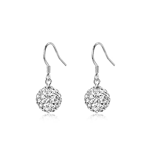 SLUYNZ 925 Sterling Silber Tropfen Ohrringe Baumelnde Ohrringe für Damen Mädchen Zirkonia Ohrstecker Ohrhänger Ohrringe Hängend Ohrringe von SLUYNZ