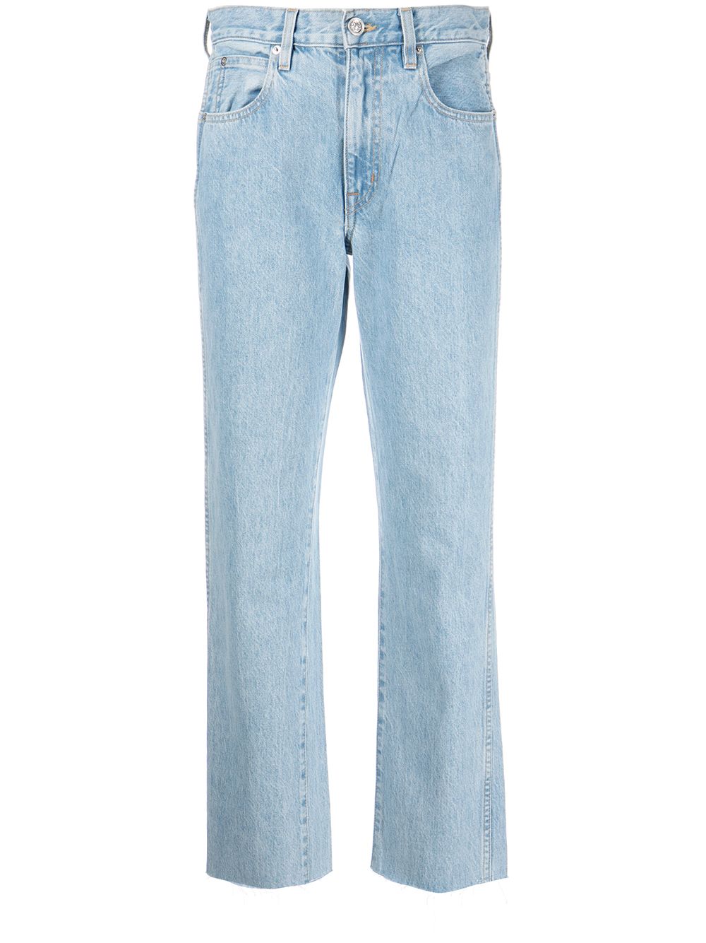 SLVRLAKE Halbhohe Jeans - Blau von SLVRLAKE