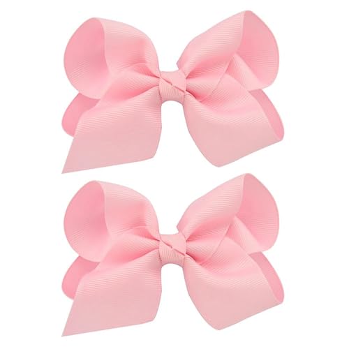 1 Paar Haarspangen mit Schleifenmuster, langlebig, Kinder-Haarspangen mit Perlen, geeignet für verschiedene Anlässe von SLXLYH