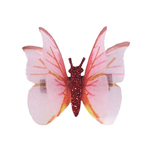 Doppellagige Haarspange in Schmetterlingsform, chinesischer Pferdeschwanz, Haarspange für Damen von SLXLYH