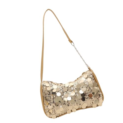 Einzigartige Metallische Umhängetasche Multi Funktionaler Kettengriff Praktische Achselstärkekratzerfest Täglicher Begleiter Verschiedene Stilvolle Umhängetasche von SLXLYH