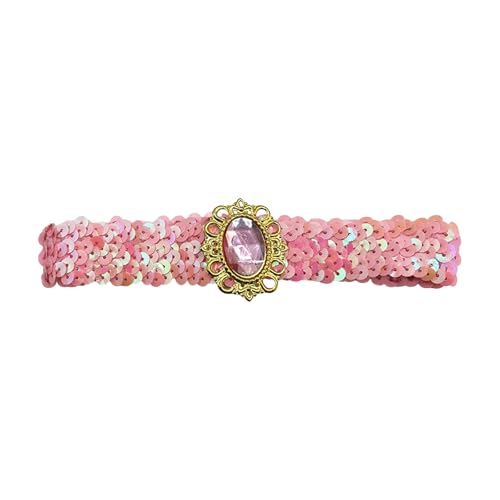 Glitzernde Pailletten-Stirnbänder mit Strasssteinen, elastische Haarbänder für Damen und Mädchen, Party-Dekoration, verstellbare Haarteile Glitzernde Pailletten-Stirnbänder mit Strasssteinen, elastische Haarbänder für Damen und Mädchen, Party-Dekoration, verstellbare Haarteile von SLXLYH