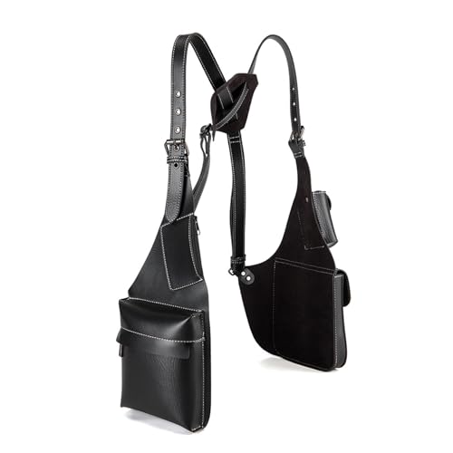 PU Leder Retro Achselhochsters Beutel Mit Verstellbarem Schultergurt Für Filmbegeisterte Und Cosplay Spieler von SLXLYH