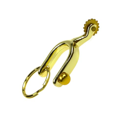 SLXLYH Einzigartige Equestrian Spur Muster Keychain Legierungstextur Eindeutiger Schlüsselhalter Mode Unisex Accessoire Für Den Täglichen Und Party Schlüsselhalter von SLXLYH