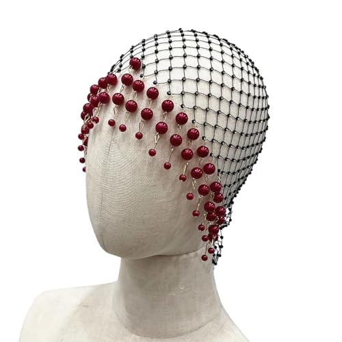 SLXLYH Elegant Quasten Kopfstücke Mit Kompliziertem Hollow Design Für Modebraut Und Festival Teilnehmer Anwesend von SLXLYH