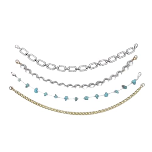 SLXLYH Modisches unregelmäßiges Hutketten-Set, Unisex, verstellbare Legierung, Kopfbedeckung, Kette, Party, Reisen, Kopfbedeckung (Yp9) von SLXLYH