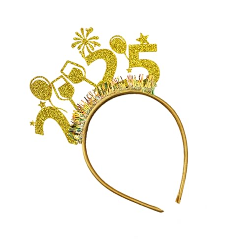 SLXLYH Neujahrs-Lametta, modischer Kopfschmuck, festliches Haarschmuck, vielseitiges Styling-Werkzeug für Kinder und Erwachsene, Foto-Requisiten SLXLYH Neujahrs-Lametta, modischer Kopfschmuck, festliches Haarschmuck, vielseitiges Styling-Werkzeug für Kinder und Erwachsene, Foto-Requisiten von SLXLYH