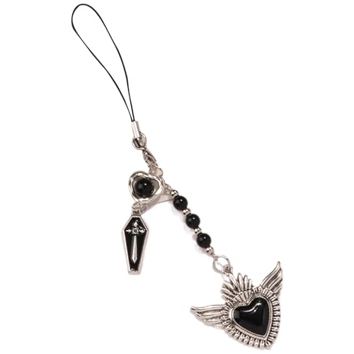 SLXLYH Stilvoller Engel Keychain Anhänger Modische Telefon Lanyard Einzigartiger Stil Telefon Anhänger Telefon Charme Vielseitige Telefongurte von SLXLYH