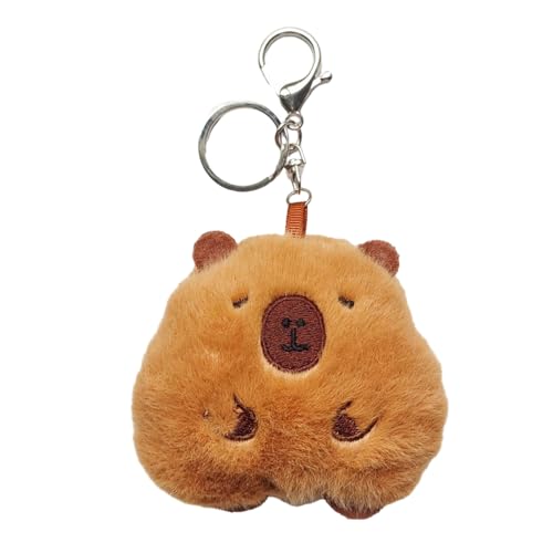 Schöne Quietschende Meerschweinchen Schlüsselkette Ornament Hanging Anhänger Für Bagtasche Tote Rucksack Anhänger Stoffpuppenpaar Schlüsselringe von SLXLYH