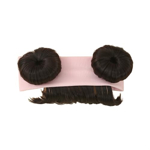 Stirnbänder, Kunsthaar, Pony, für Kinder, Pony, Haarverlängerung, Kopfschmuck, Kopfbedeckung Stirnbänder, Kunsthaar, Pony, für Kinder, Pony, Haarverlängerung, Kopfschmuck, Kopfbedeckung von SLXLYH