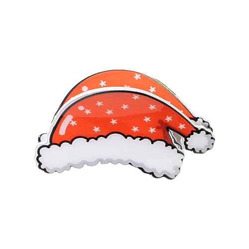 Temperament-Haarklammer für Damen, Weihnachten, für Karneval, hoher Pferdeschwanz, zarter Kieferclip für heiße Mädchen von SLXLYH