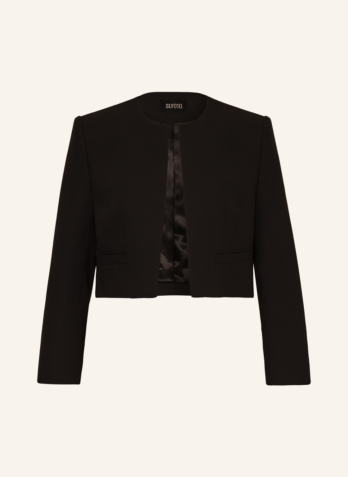 Sly 010 Cropped-Blazer Coco schwarz von SLY 010