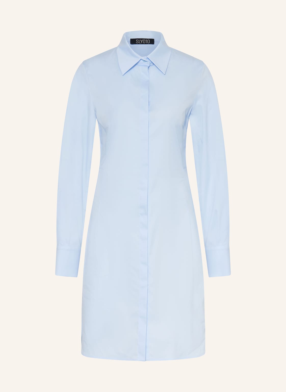 Sly 010 Hemdblusenkleid Berta blau von SLY 010