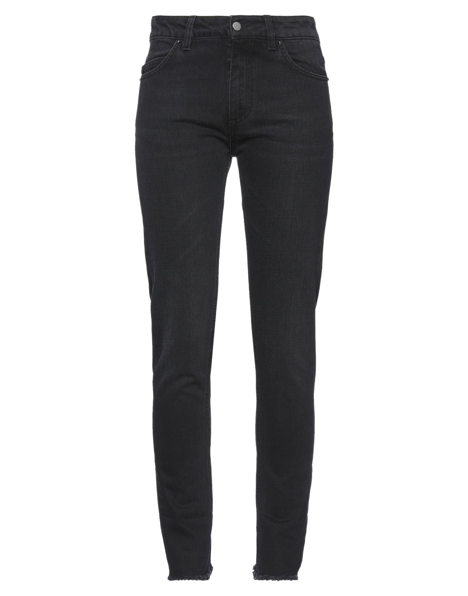 SLY010 Cropped Jeans Damen Schwarz von SLY010