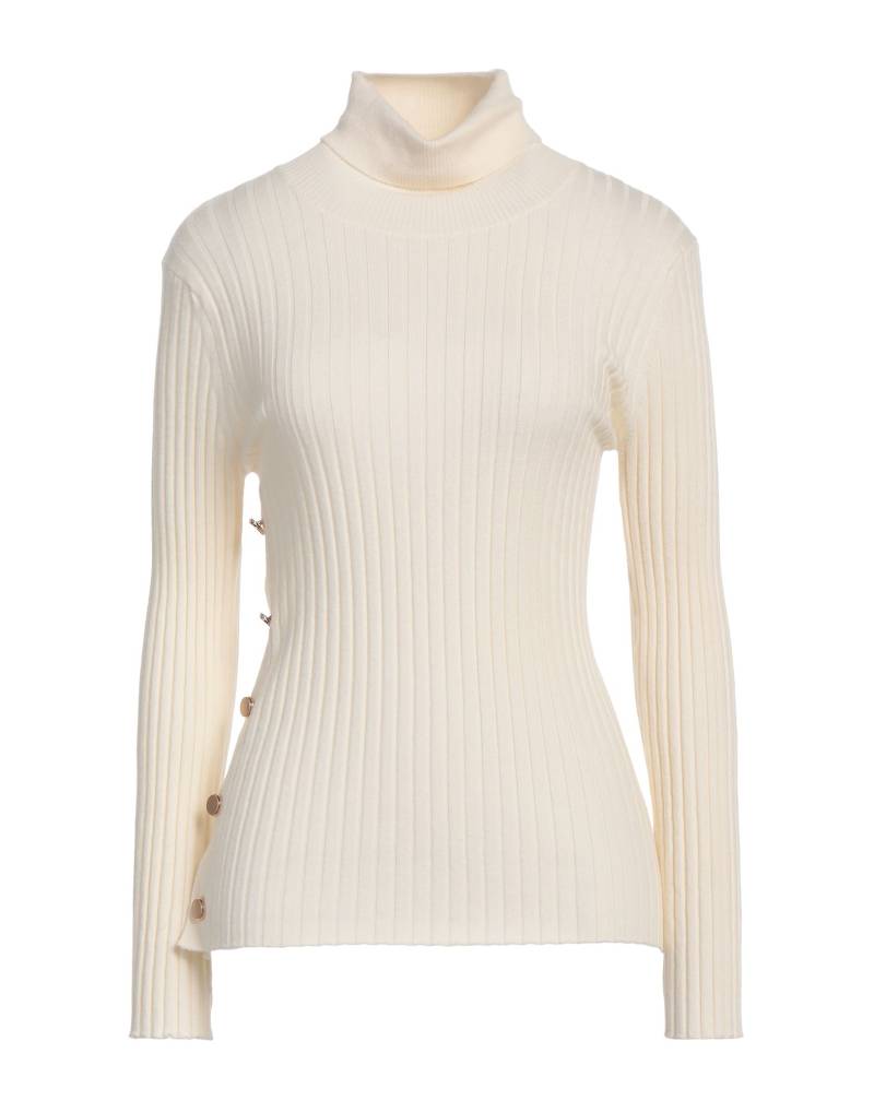 SLY010 Rollkragenpullover Damen Elfenbein von SLY010