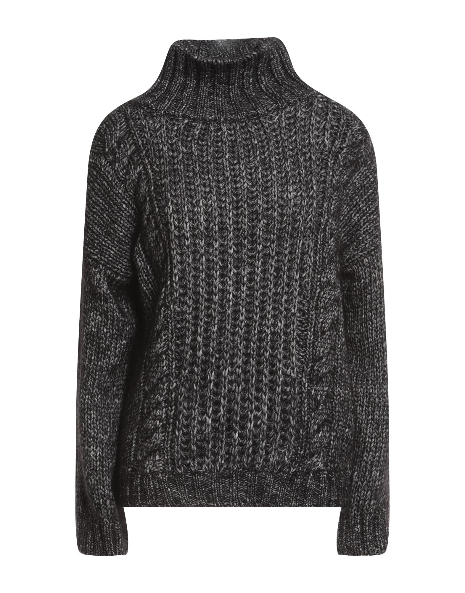 SLY010 Rollkragenpullover Damen Granitgrau von SLY010