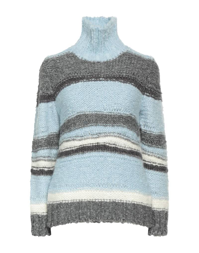 SLY010 Rollkragenpullover Damen Himmelblau von SLY010