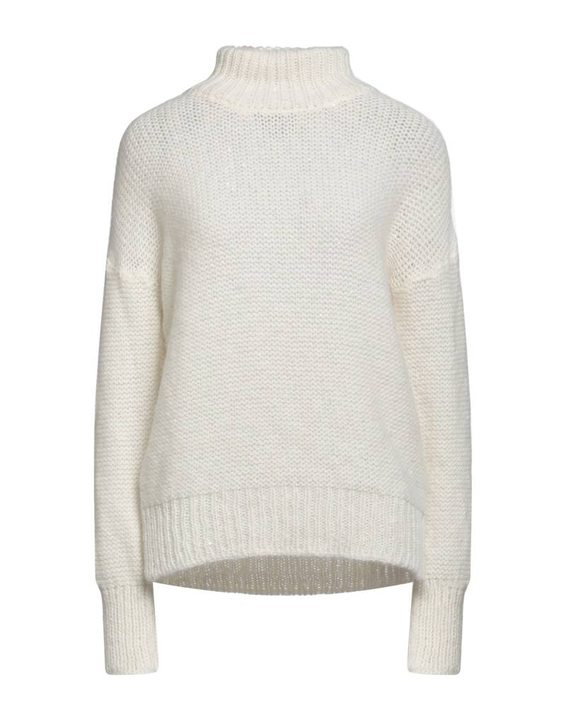 SLY010 Rollkragenpullover Damen Off white von SLY010