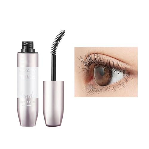 Mascara - Volume & Curl Non Smudge Mascara Volumen, Lang Anhaltend, Natürlich (Black) von SLYHHZHMY