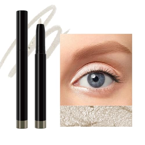 Perlglänzender Lidschatten Stick Eyeliner Langanhaltender Glow Stick Highlighter Contour Makeup Stick (1) von SLYHHZHMY