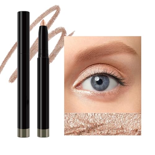 Perlglänzender Lidschatten Stick Eyeliner Langanhaltender Glow Stick Highlighter Contour Makeup Stick (2) von SLYHHZHMY