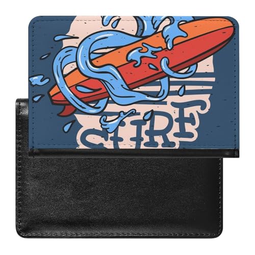 Reisepasshülle Surfen Reisepass Tasche Reise Gadget Impfpass Hülle Für Damen Herren von SMACQ
